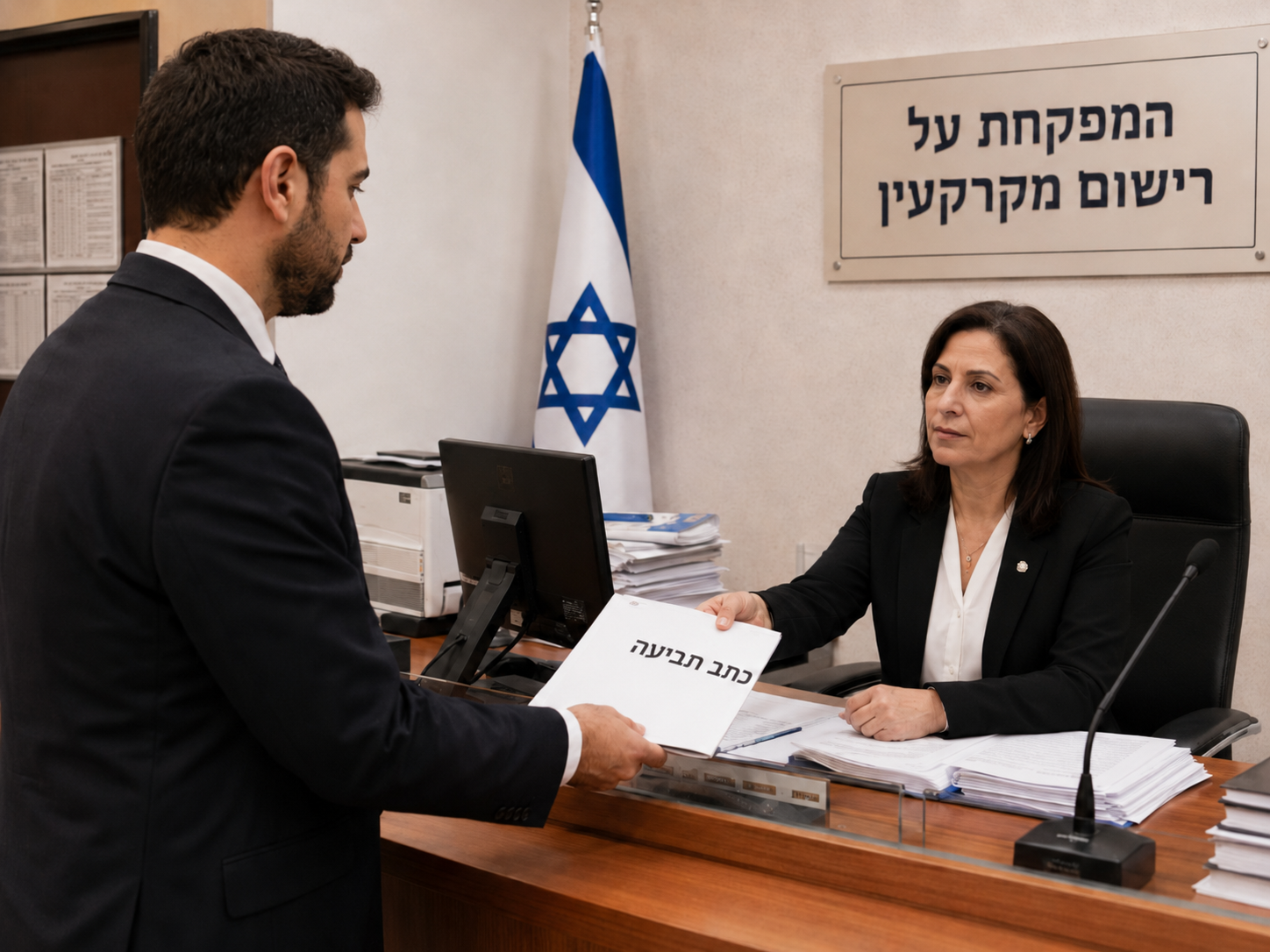 כתב תביעה למפקח על רישום המקרקעין