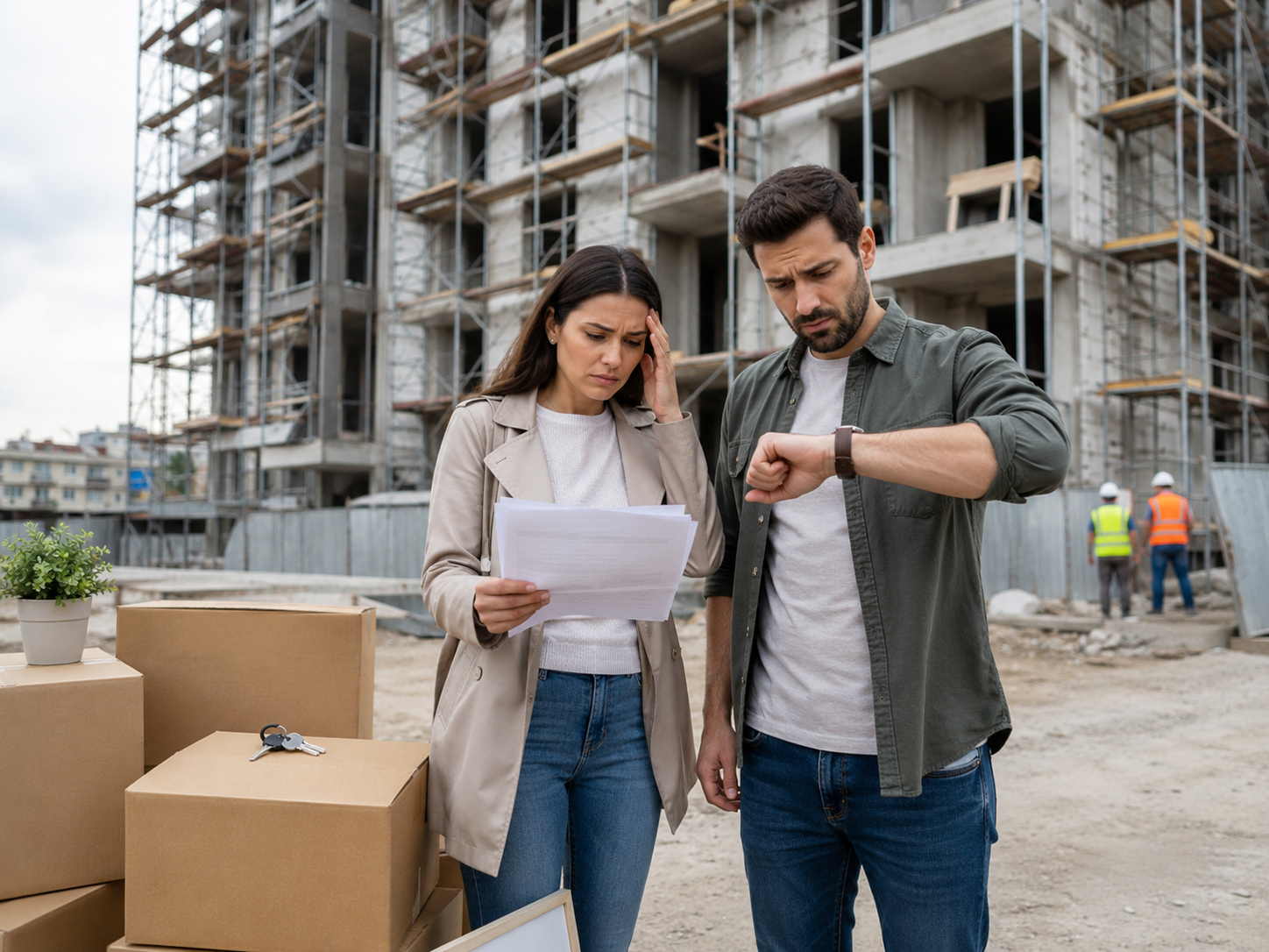 Developer asking apartment buyer to sign a waiver